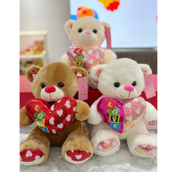 Oso Corazón 30cm