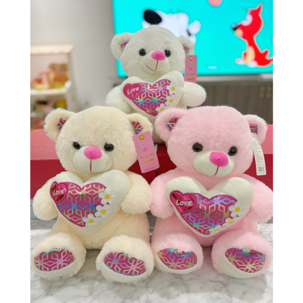 Oso Corazón de 30cm