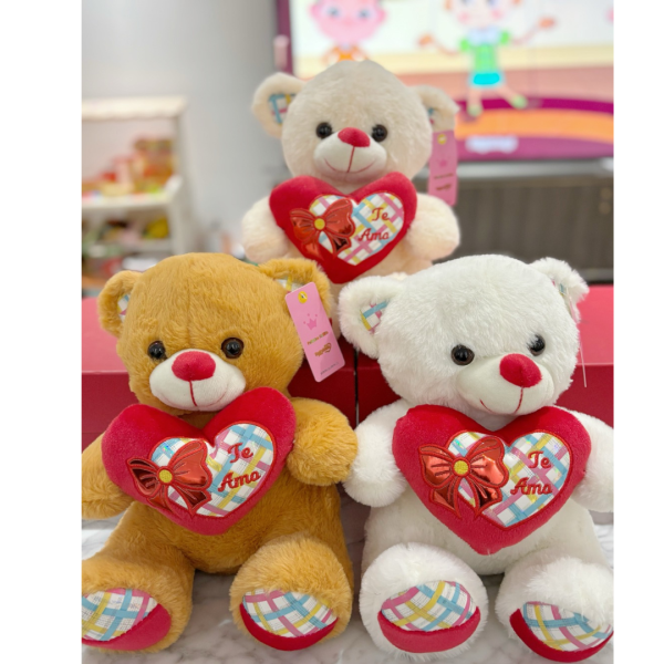 Oso Corazón 30cm