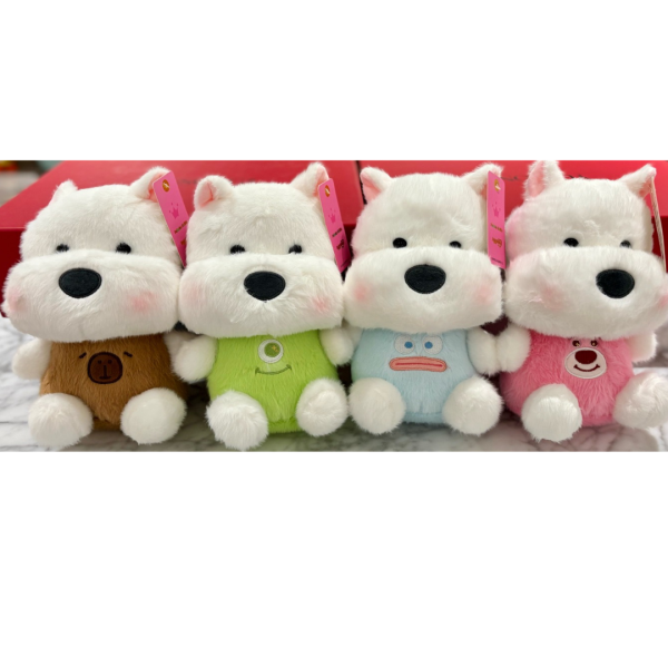 Perro 4 colores 22cm
