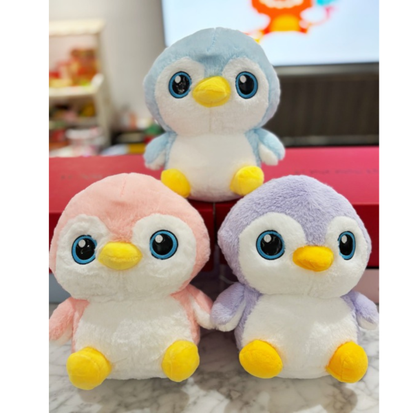 Pingüino 3 colores 22cm